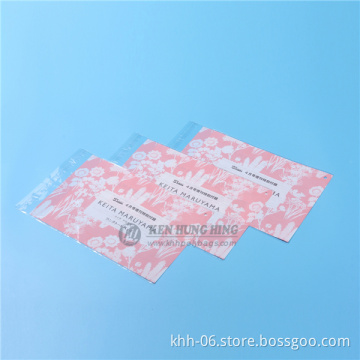 Custom printing Promotional Self Adhesive opp Plastic Bag